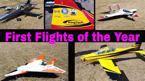 Rc Jets Maiden Day First Flights Of 2020 Carf Ultra Flash Xcalibur Xl Pc 21 The Triangle