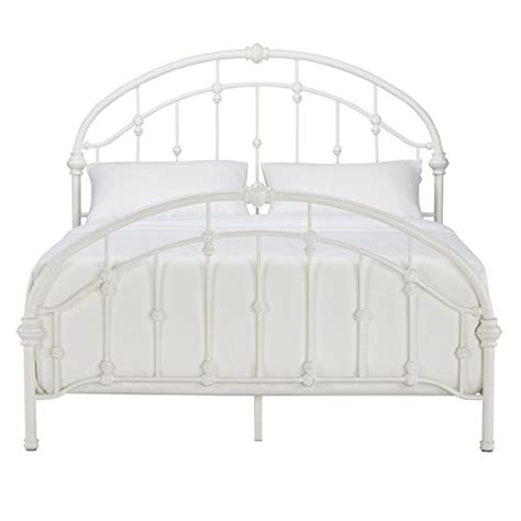 White Antique Vintage Metal Bed Frame In Full Or Queen Size Rustic
