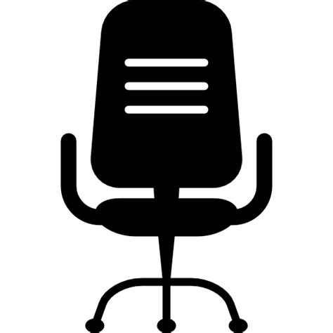 Office Chair Silhouette Free Icons