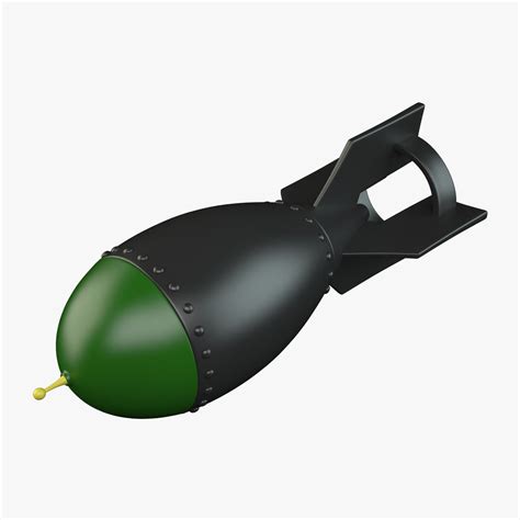 3D model Cartoon Bomb 01 | CGTrader