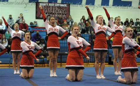 Divine Child Cheer Finishes Runner Up At Districts Advances To