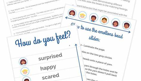 Free Printable Emotional Regulation Activity - The Inspired Treehouse