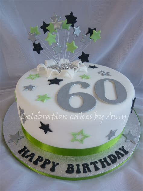 Males 60th Birthday Cake