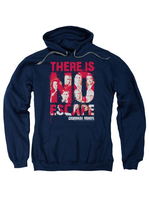 Shop criminal minds hoodies created by independent artists from around the globe. 2Bhip - Criminal Minds TV Show CBS No Escape Adult Pull ...