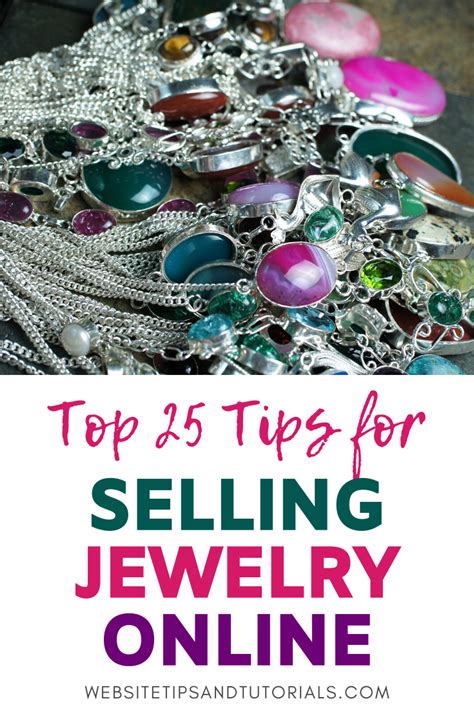 Top 25 Tips For Selling Jewelry Online Website Tips And Tutorials