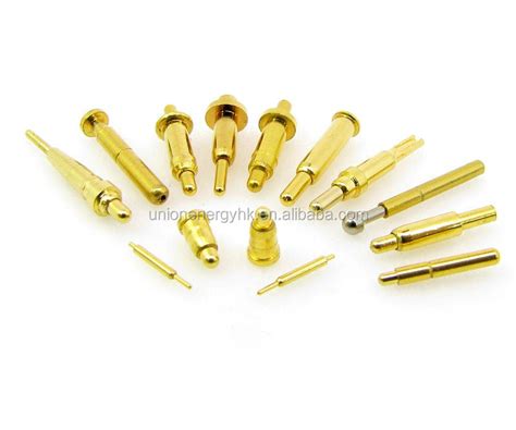 Customized Brass Pogo Pinsconnectorsspring Loaded Pogo Pin Gold