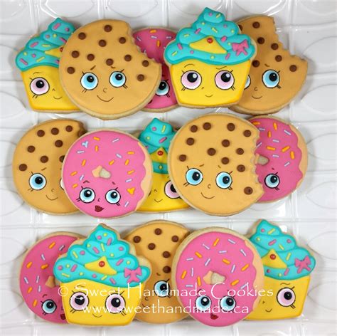 Sweet Handmade Cookies Shopkins Cookies