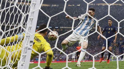 Así Fue El Tanto De Messi En La Final Del Mundial Francia Pidió Fuera