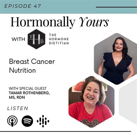Breast Cancer Nutrition Hormonally Yours With The Hormone Dietitian