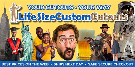 Create Your Own Custom Cardboard Cutouts Life Size Custom Cutouts