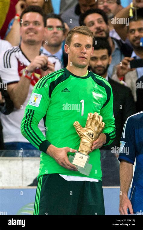 Manuel Neuer Ger July 13 2014 Football Soccer Manuel Neuer Of