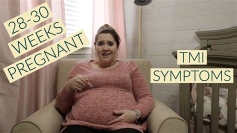 28 30 Week Pregnancy Update Tmi Symptoms Youtube