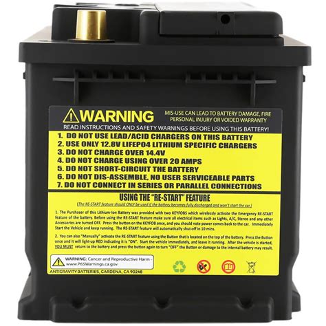 H8group 49 Lithium Car Battery Antigravity Batteries