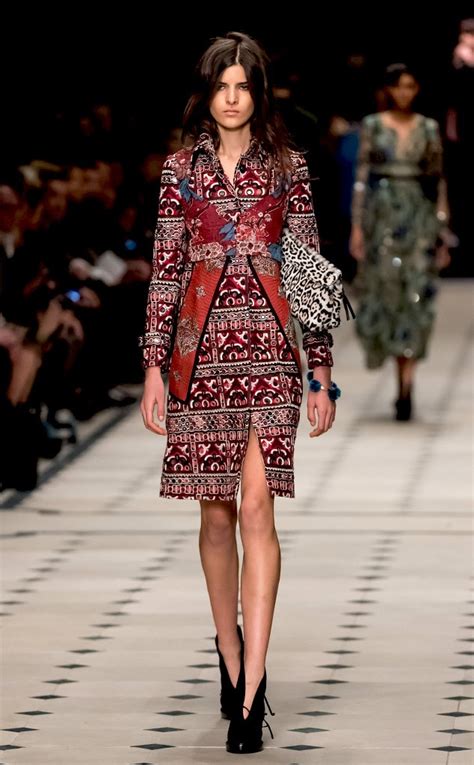 Burberry Prorsum From Best Looks At London Fashion Week Fall 2015 E News