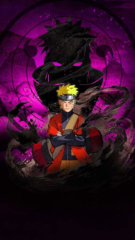 Download Dope Naruto Sage Mode With Pain Wallpaper