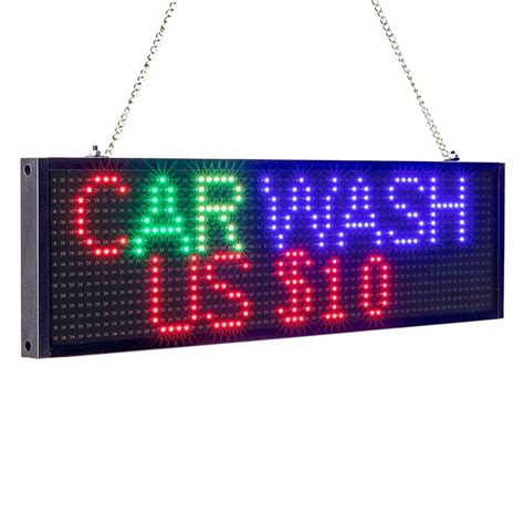 Leadleds Multicolor Electronic Signs Programmable Led Advertising Disp