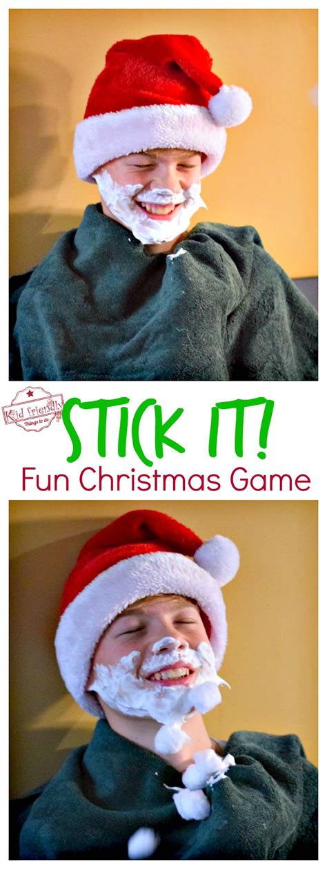 Stick It A Fun Cheap And Easy Christmas Game To Play