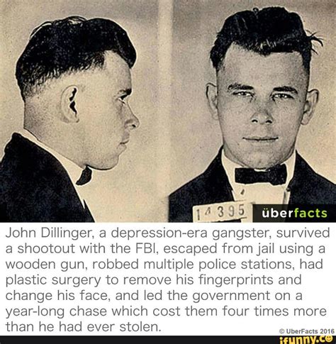 John Dillinger A Depressioh Era Gangster Survived A Shootout With The