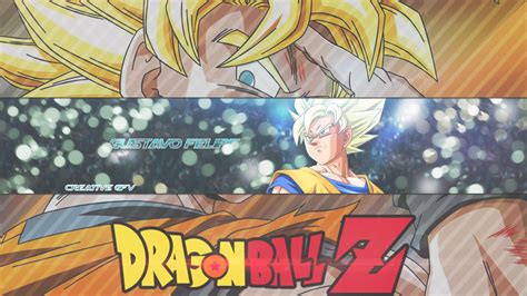 Youtube Banner Dragon Ball Z Son Goku By The Gfv Arts 2 On Deviantart