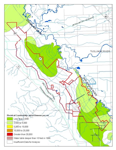 Map Of Patterson Irrigation District Download Scientific Diagram