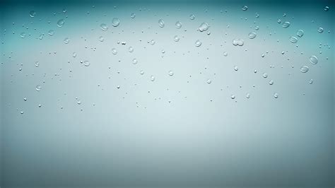 2560x1440 Water Drops Abstract Cyan Blue Background Simple Artwork