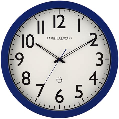 Mainstays 20 Blue Colored Wall Clock