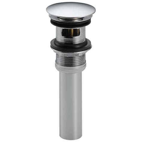 When you lift the rod on the back of your sink, the drain stopper closes, and the sink fills with water. Shop Delta Universal Fit Chrome Pop-Up Drain Stopper at ...
