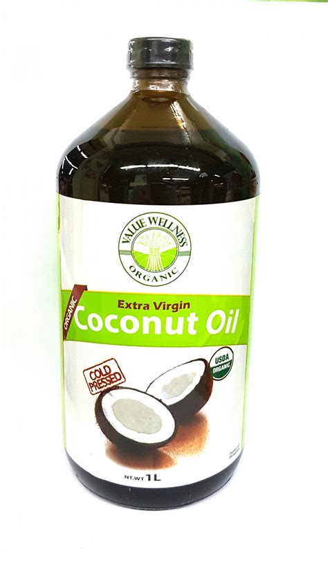 Organic Extra Virgin Coconut Oil 1000ml Organic And Nature Chain