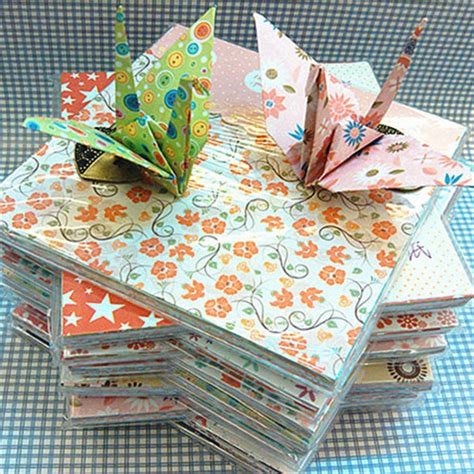 Vintage Flower Origami Paper 145x145cm72sheets Kids Craft