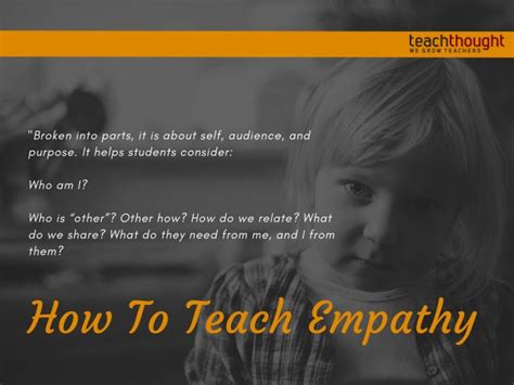 How To Teach Empathy In The Classroom