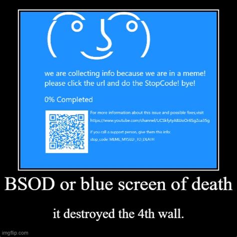 Hilariously Funny Places Where Bsod Blue Screen Of De
