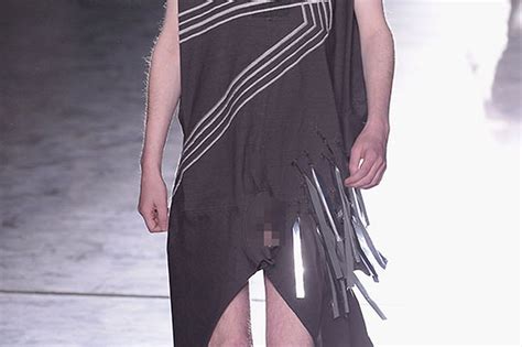 Nsfw Rick Owens Features Full Frontal Male Nudity In Paris Fashion