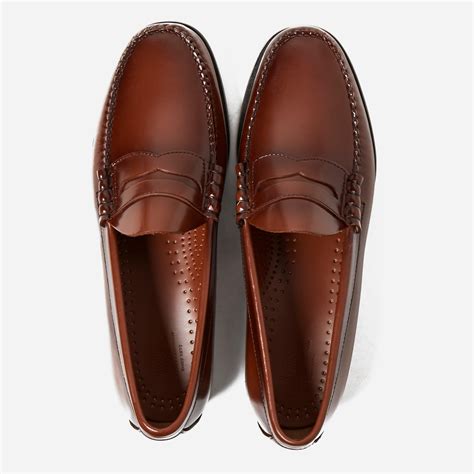 Ghbass Leather Bass Weejun Larson Penny Loafer In Brown For Men Lyst