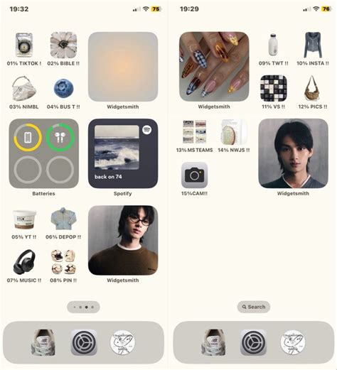 An Iphone Screen With Many Different Items On It