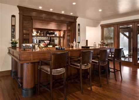 17 Rustic Home Bar Designs Ideas Design Trends