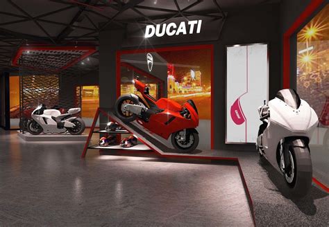 Ducati Showroom By Minh Nguyen At Motorcycle Showroom
