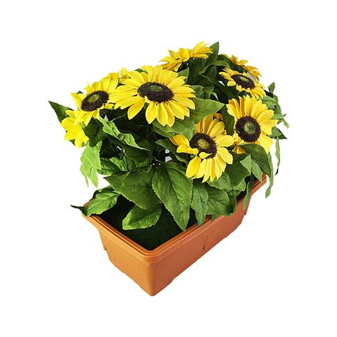 Refine your search for artificial flowers bulk. Rose Sunflower Realistic Artificial Potted Flower - Big ...