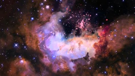 Amazing Hubble Space Telescope Fly Through Of The Gum Nebula Youtube