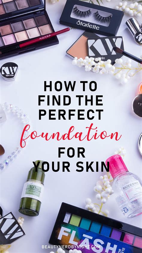 Tips On Finding The Right Foundation For Your Skin How To Find The