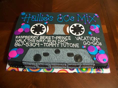 The zazzle marketplace has cassette tape invitation designs from amazing designers starting as low as $1.70. 80S Retro Themed Cake?? - Cassette Tape - CakeCentral.com