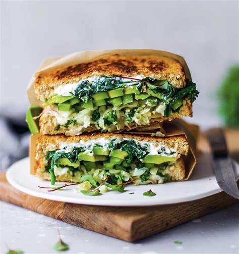 Spinach Feta And Avocado Sandwich By Panaceas Pantry Quick Easy