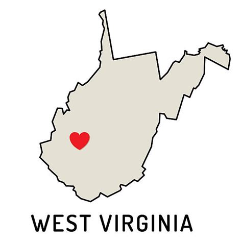 Royalty Free West Virginia Us State Clip Art Vector Images