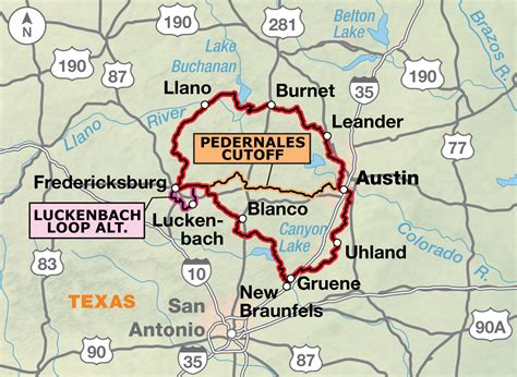 Motorcycle Routes In Texas Hill Country Reviewmotors Co