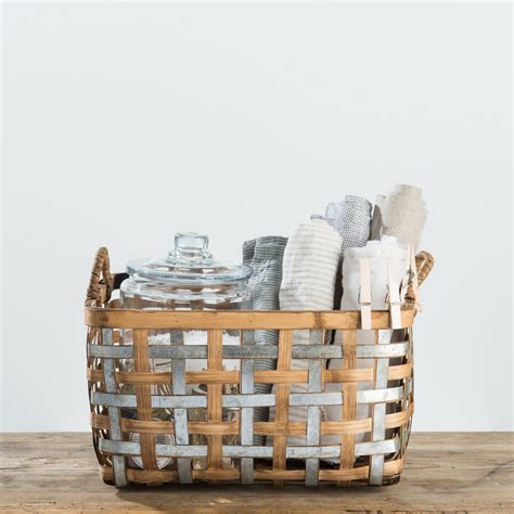 Harrison Basket Magnolia Chip And Joanna Gaines Country Farmhouse