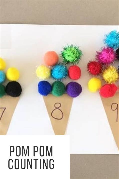 50 Pom Pom Crafts And Activities Happy Toddler Playtime Toddler Arts