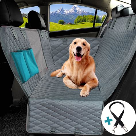 Petravel Dog Car Seat Cover Waterproof Pet Travel Dog Carrier Hammock