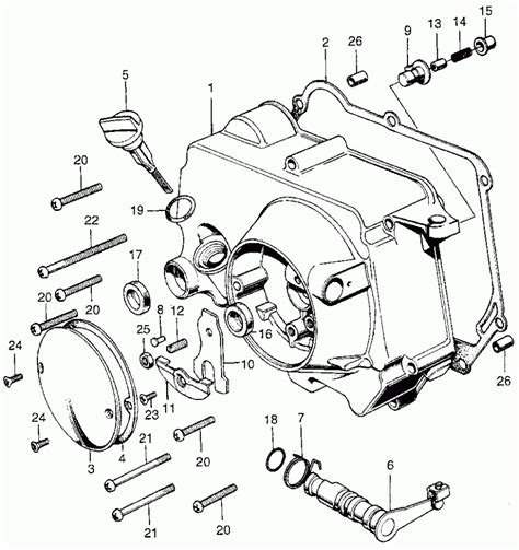 Pit Bike Engine Parts Diagram