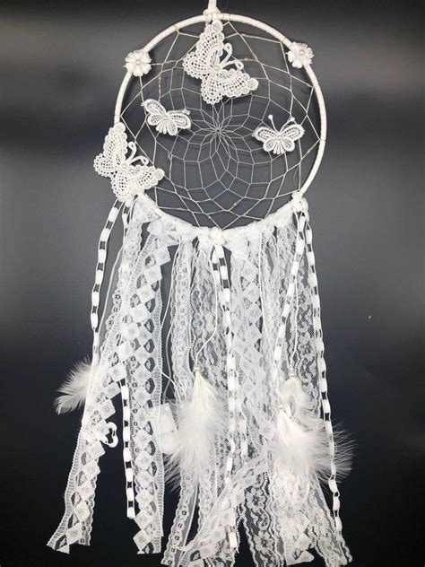 White Butterfly Dream Catcher Dream Catcher Dream Catcher White