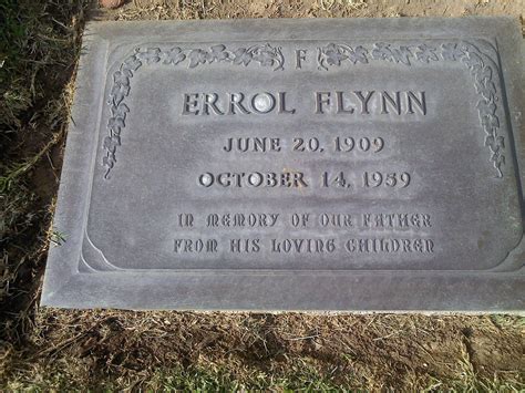 Errol Flynn His Autobiography Is A Great Read Famous Graves I Have