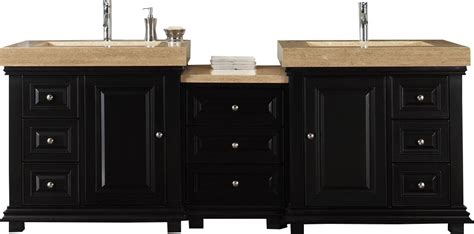 Silkroad Exclusive 90 Double Sink Modern Bathroom Vanity Set And Reviews
